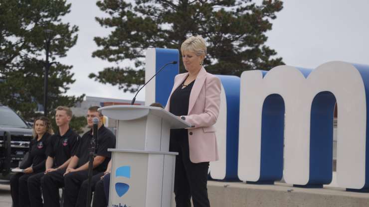 Lambton College Senior Vice President of Academic and Student Success Mary Vaughan. September 27, 2023. (Photo by Natalia Vega)