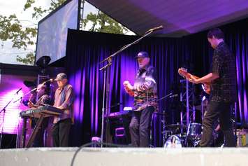 The Beach Boys perform their greatest hits in front of a huge crowd at Tecumseh Park in Chatham, August 8, 2015. (Photo courtesy of Amanda Thibodeau)