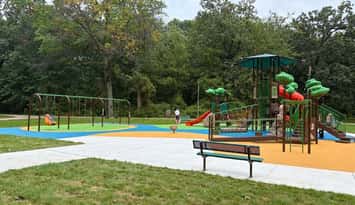 The new accessible playground at Optimist Memorial Park in Windsor, September 4, 2026. Photo courtesy City of Windsor/X.