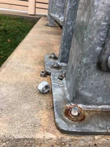 Kingston Park Vandalism 
 (Photo via Facebook)