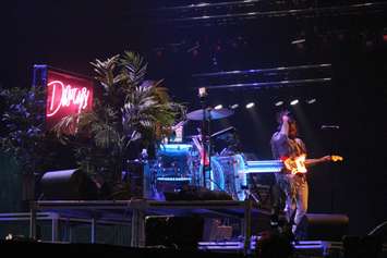 Toronto band The Darcys take the stage at The Colosseum At Caesars Windsor for the FINA World Swimming Championship opening ceremony on December 5, 2016. (Photo by Ricardo Veneza)