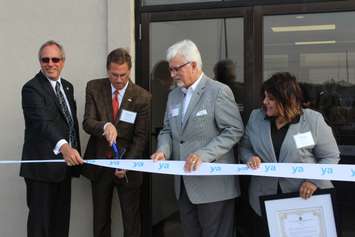 Ribbon cutting ceremony at the new YA facility on Richmond St. October 12, 2016. (Photo by Natalia Vega)