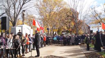 Annual Sarnia Remembrance Day Service - Nov 11/16 (Blackburnnews.com Photo By Leeya Morrow)