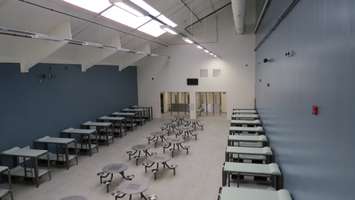 An inmate dormitory within the new Regional Intermittent Centre at the Elgin-Middlesex Detention Centre in London, September 13, 2016. (Photo by Miranda Chant, Blackburn News.)