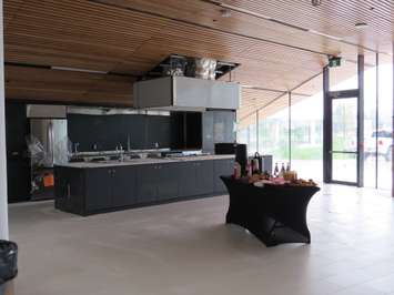 The community kitchen at the Bostwick Community Centre on Southdale Rd. W. (Photo by Miranda Chant, Blackburn News)