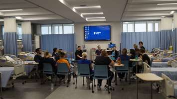 NOVA Chemicals Health & Research Centre Nursing Lab May 15, 2019. (Photo by Melanie Irwin, Blackburn News)