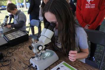 Hundreds of elementary school students attended the 11th Annual Chatham-Kent & Lambton Children’s Water Festival. (Photo by Millar Hill)