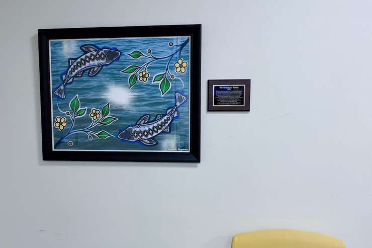 Revitalizing River by Mariah Alexander (Image courtesy of the Chatham-Kent Health Alliance)