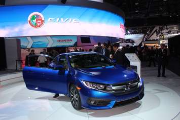 Scene from the North American International Auto Show in Detroit Michigan, January 11 2016. (Photo by Maureen Revait) 