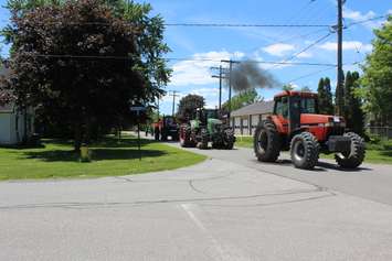 Ridgetown District High School has held its annual Tractor Day Parade. June 8, 2017. (Photo by Paul Pedro)