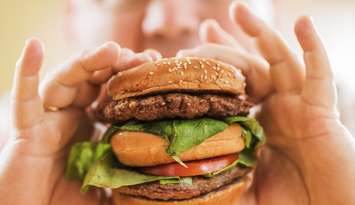 Hamburger. Photo by skynesher. iStock / Getty Images Plus