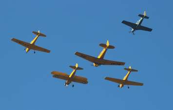 Blackburn News file photo of planes.