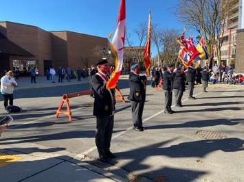  Remembrance Day 2020 in Chatham  (Photo by Allanah Wills)