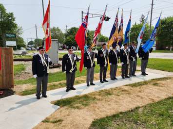Corunna 200 rededication ceremony (Blackburn Media Photo by Josh Boyce)