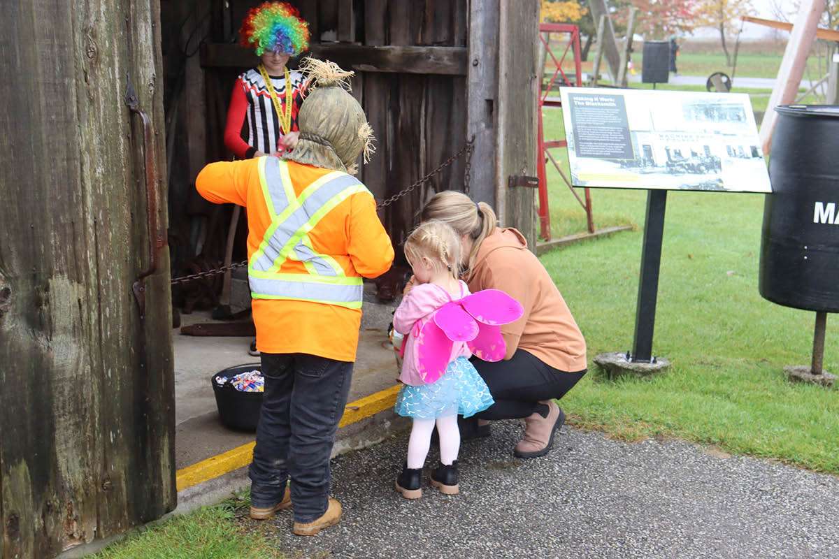 Oil Museum Hosts Annual Trick-or-treat Event