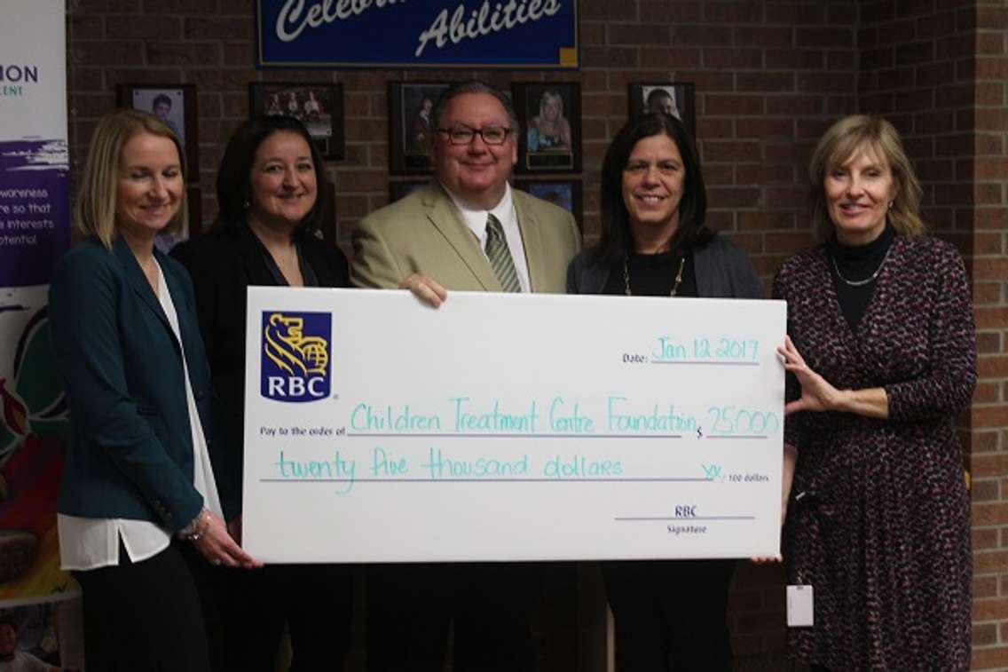 Chatham-Kent children with disablities get help from RBC.  January 12, 2017 (Photo by Paul Pedro)