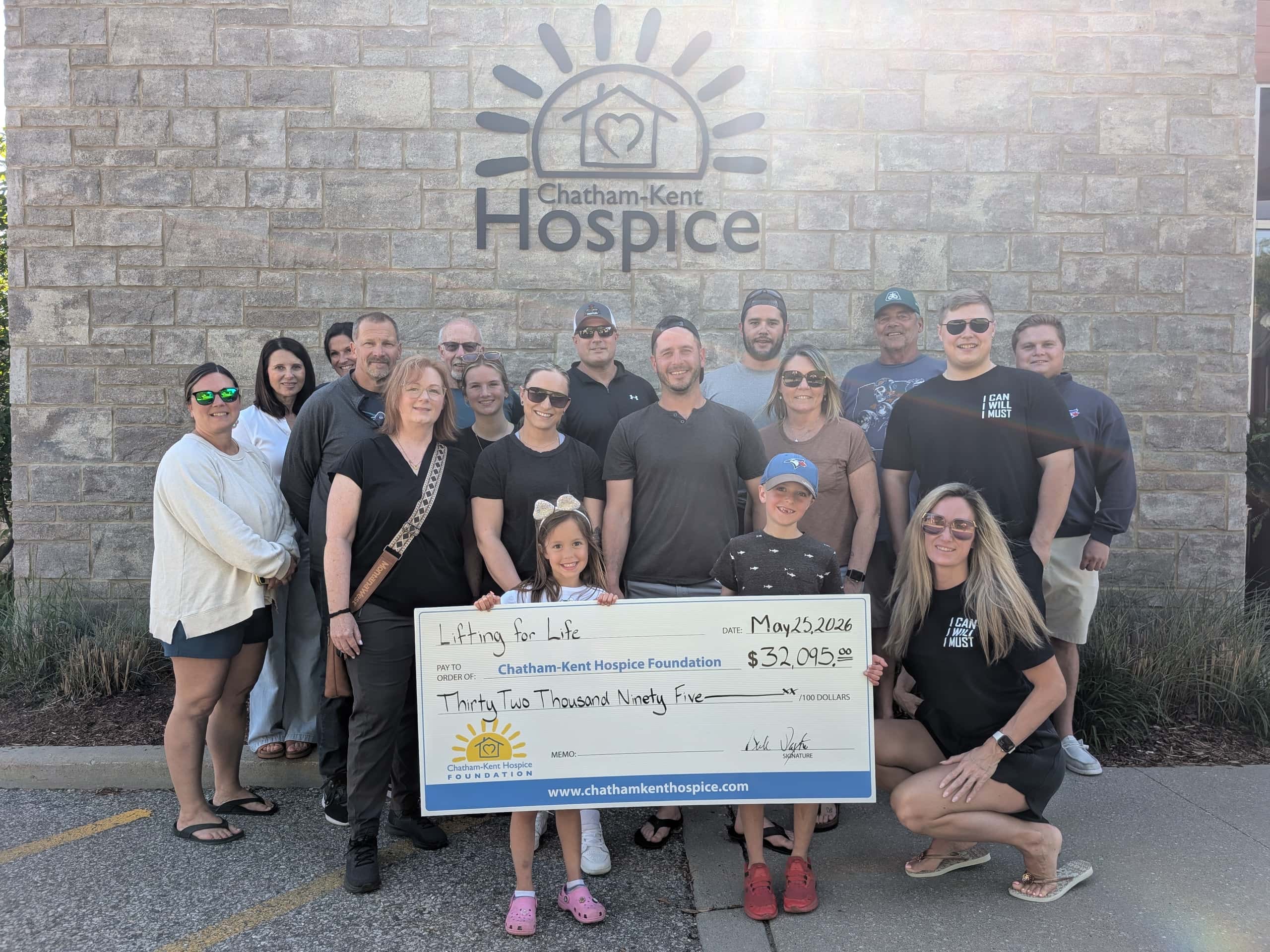 Weightlifters raise over $32K for Chatham-Kent Hospice
