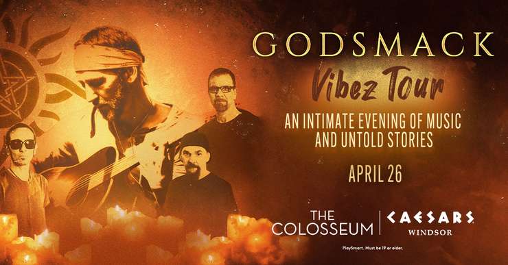 Godsmack. Image courtesy Caesars Entertainment.