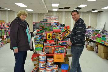 Toy donations collected for the Chatham Goodfellows 2018 No Child Without a Christmas campaign  (Photo by Allanah Wills)
