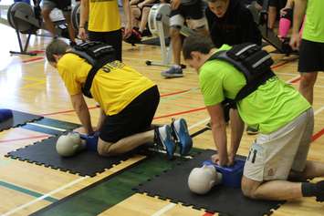 Clash of the Sirens event at the Healthplex in Chatham. May 13, 2017. (Photo by Natalia Vega)