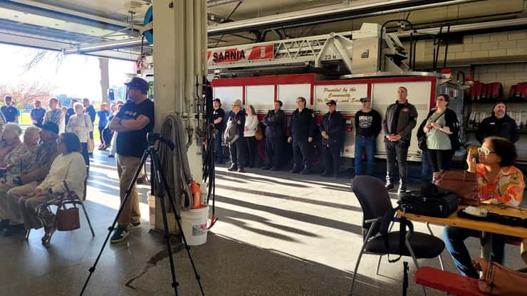 Day of Mourning Ceremony, April 28, 2026. Blackburn Media photo by Stephanie Chaves. 