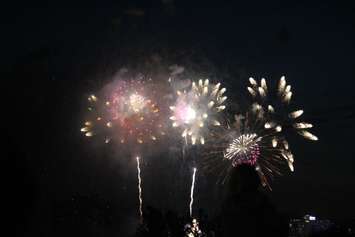 The 60th Ford Fireworks on the Windsor riverfront. Photo by Mark Brown/Blackburn News.