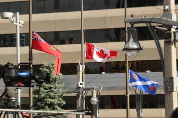 Remembrance Day ceremonies are held in Windsor on November 11, 2016. (Photo by Ricardo Veneza)