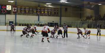 Second game of the playoffs. Blenheim Blades vs. Dresden Kings. February 6, 2017. (Photo by Natalia Vega)