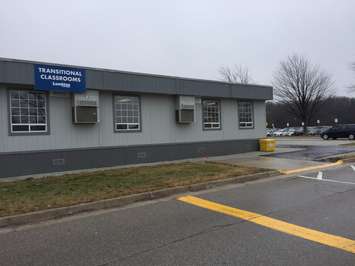 Construction at Lambton College. (BlackburnNews photo by Melanie Irwin)