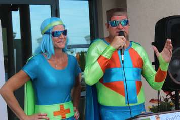 Positivity Day Launch in Chatham on August 26, 2019. (Photo by Allanah Wills)