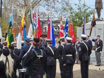 Sarnia's 2022 Remembrance Day ceremony at Veteran's Park - Nov. 11/22 (Blackburn Media photo by Josh Boyce)