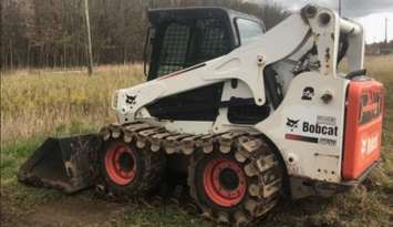 File photo of a skid steer. Photo provided by South Bruce OPP. 