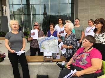 Critics of the new acute care hospital location are accusing the City of Windsor of using old development data while planning for the future.  August 7, 2018. (Photo by Paul Pedro)