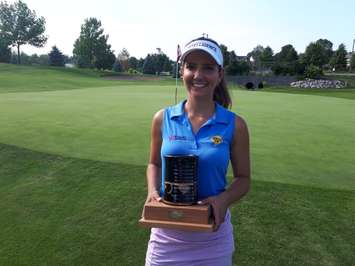 Selena Costabile – Seaforth County Classic Women’s Division winner (Photo by Bob Montgomery)