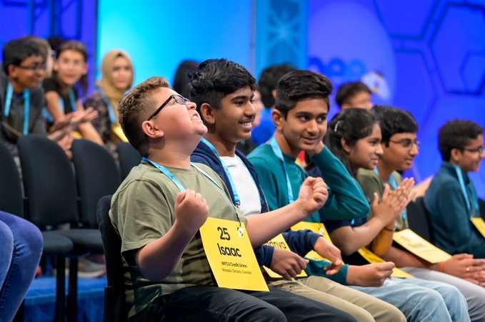 Brogan eliminated in the 9th round at National Scripps Spelling Bee