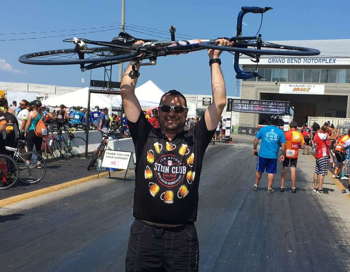 MS Bike Tour at Grand Bend Motorplex. Submitted photo.
