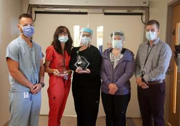Intensive Care Unit staff members. (Photo via CKHA)