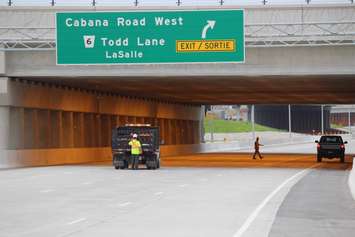 BlackburnNews.com file photo of the Herb Gray Parkway, June 25, 2015. (Photo by Jason Viau)