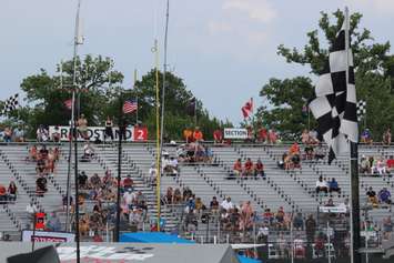 Fans watch the Chevrolet Detroit Belle Isle Grand Prix, May 29, 2015. (Photo by Jason Viau)