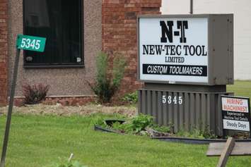 The Ministry of Labour is investigating a fatal workplace accident at New-Tec Tool in Tecumseh, June 24, 2015. (Photo by Jason Viau)