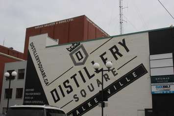 Distillery Square and Hiram Walker & Sons on June 14, 2022 (Photo by Adelle Loiselle)