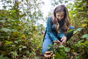 Participant in NCC BioBlitz (Image courtesy of the Nature Conservancy of Canada)
