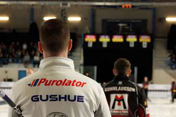 Teams took to the ice for the opening draw of the Princess Auto Elite 10 Grand Slam of Curling. (Photo by Angelica Haggert)