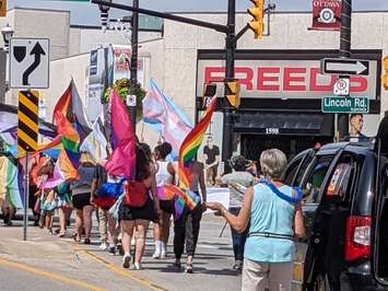 Windsor Essex PrideFest Parade on Ottawa Street, Windsor, August 7, 2022. Photo by Mark Brown/WindsorNewsToday.ca
