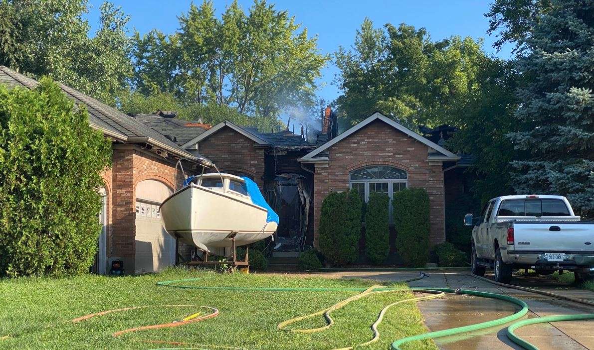 UPDATE: House fire sends one to hospital