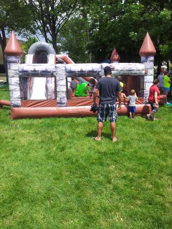 Local residents flock to the CK Youth Festival at Chatham's Tecumseh Park, May 30, 2015. (Photo by Blackburn Radio's Summer Patrol)
