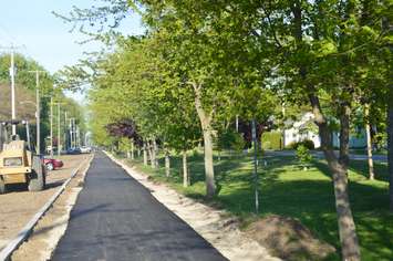 The Erieau Boulevard Trail. (Photo courtesy of Kathryn Kielstra)