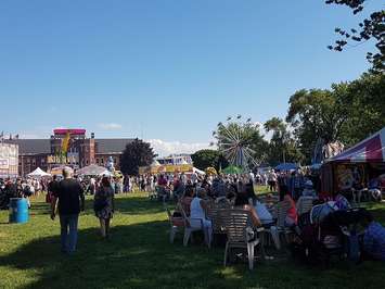 Chatham-Kent Ribfest in Tecumseh Park. (Photo by CK Summer Patrol)