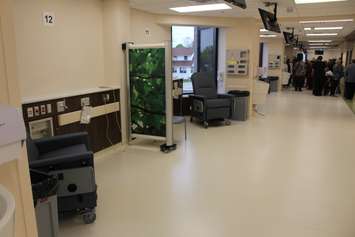 Windsor Regional Hospital's new renal care building, with 30 dialysis units, opens on Goyeau St., April 26, 2017. (Photo by Mike Vlasveld)
