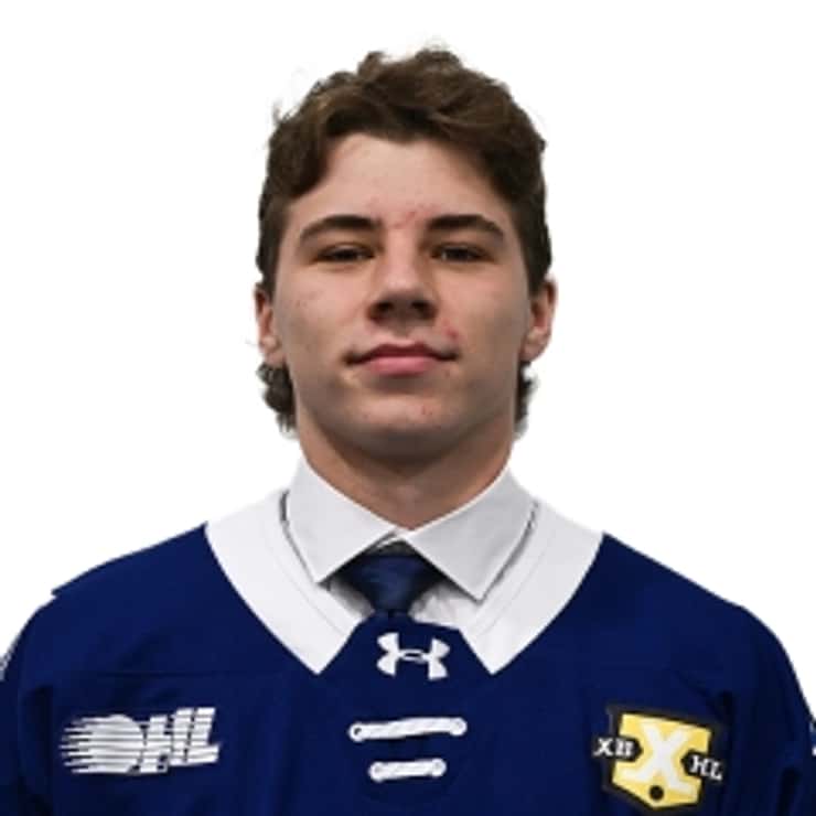 Jakub Fibigr. Photo courtesy Brampton Steelheads/OHL.